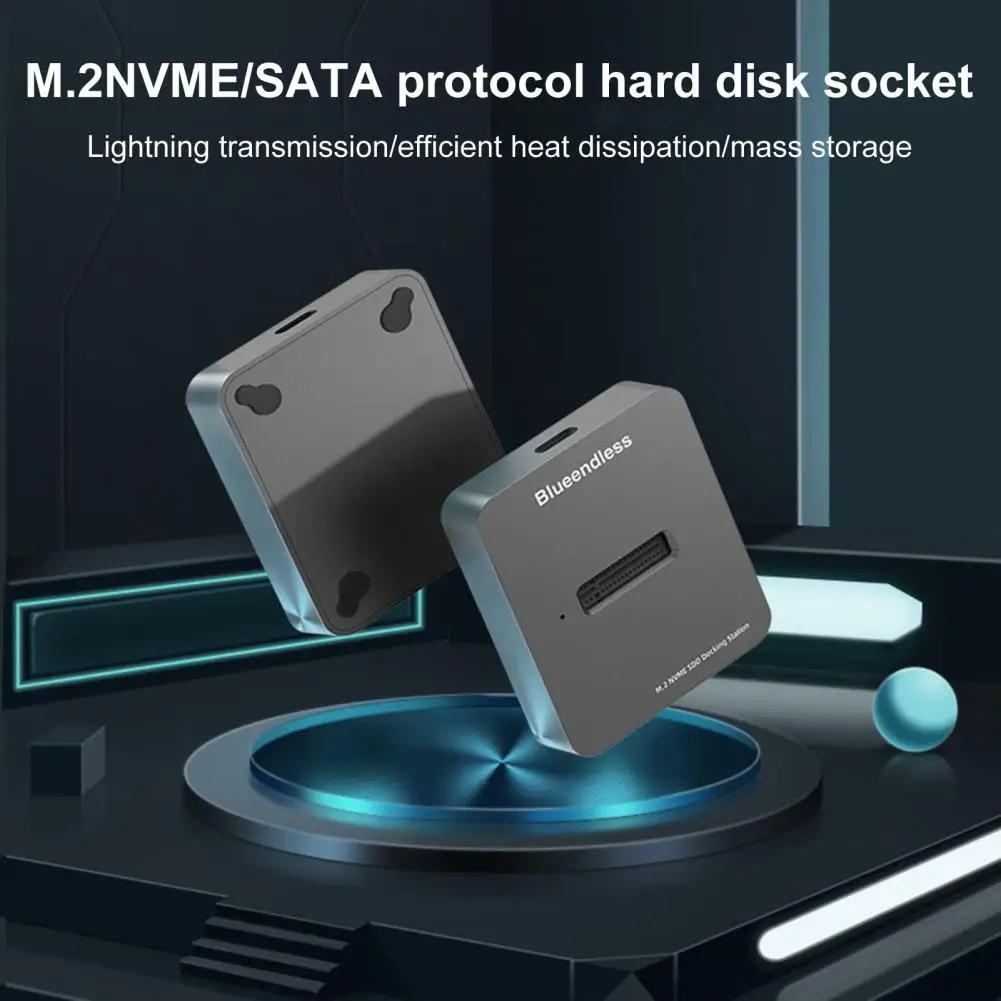 ϵ ̺ ڽ  ȿ  л   M.2 SATA/NVME USB3.1 To Type-C SSD  Ŭ, ϵ ̺ ڽ 